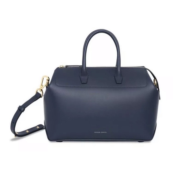 New Mansur gavriel calf mini travel cross body bag - Picture 2 of 8